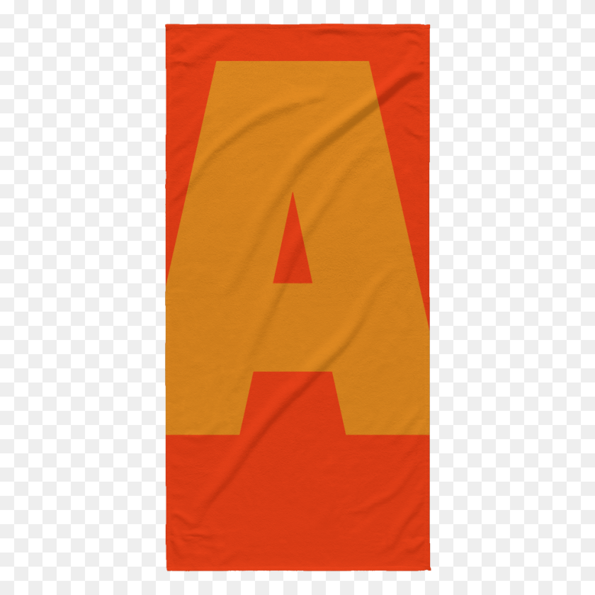 1024x1024 Letter A Alvin And The Chipmunks Style Beach Towel Dna Trends, Flag, Text, Number, Symbol Transparent PNG