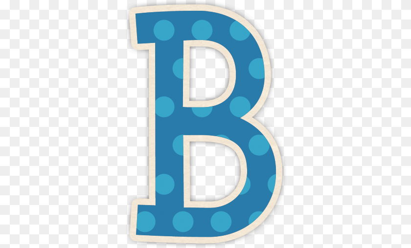 331x508 Letter B, Number, Symbol, Text Sticker PNG