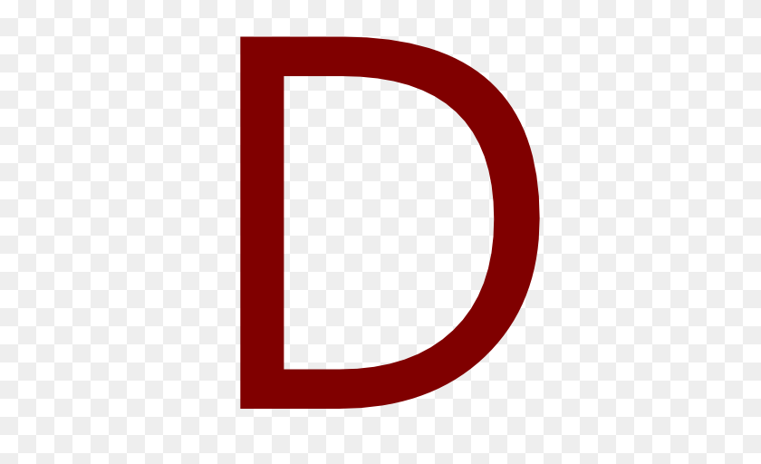 Letter D, Symbol, Text Sticker PNG