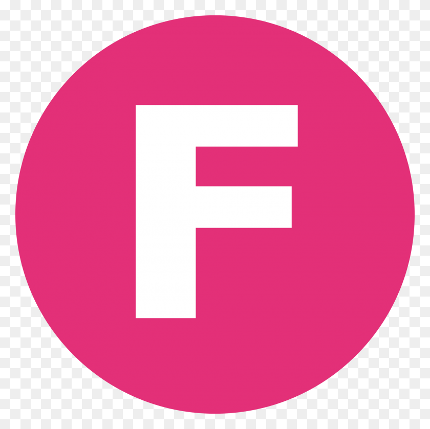 2000x2000 Letter F Pink F Letter, First Aid, Text, Number HD PNG Download