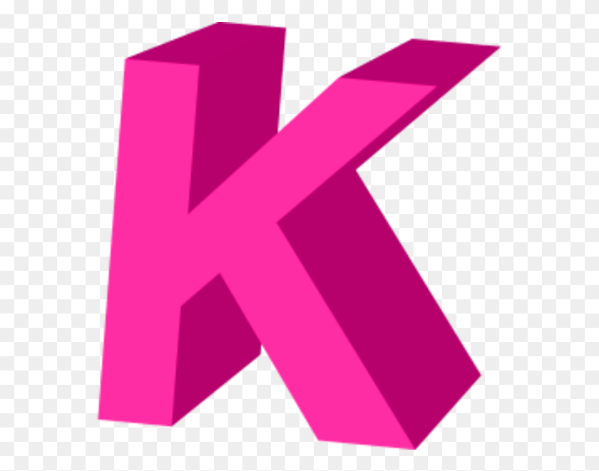 571x601 Letter K Clipart, Alphabet, Text, Symbol HD PNG Download