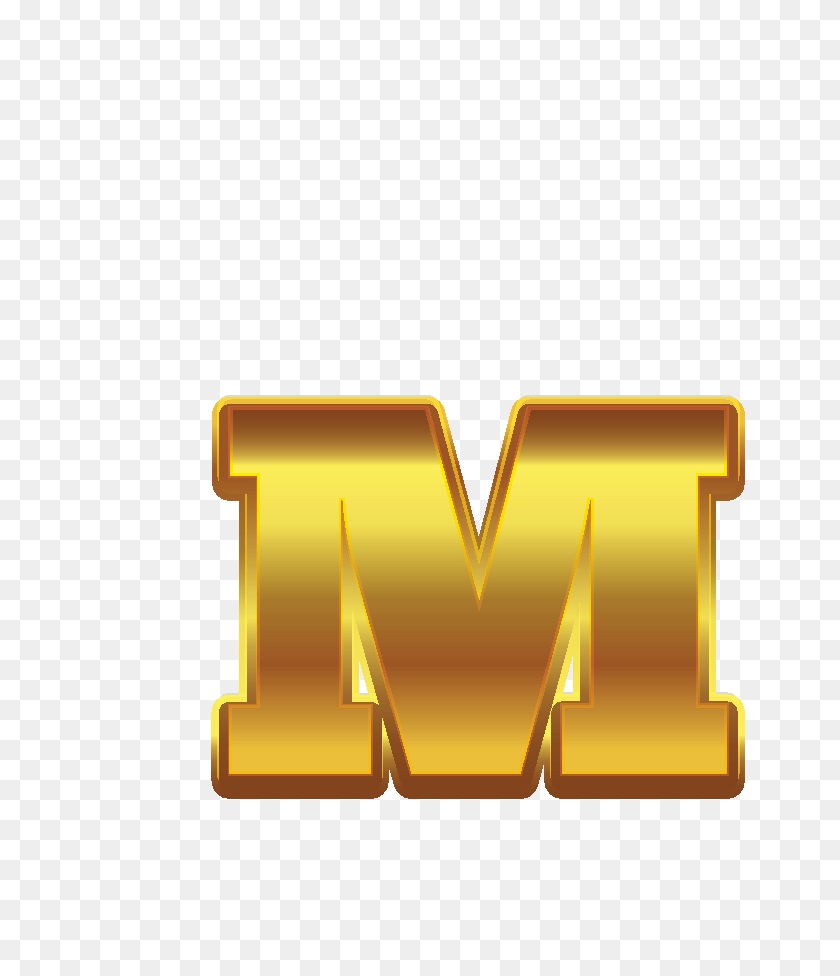 Letter M, Logo, Text Sticker PNG