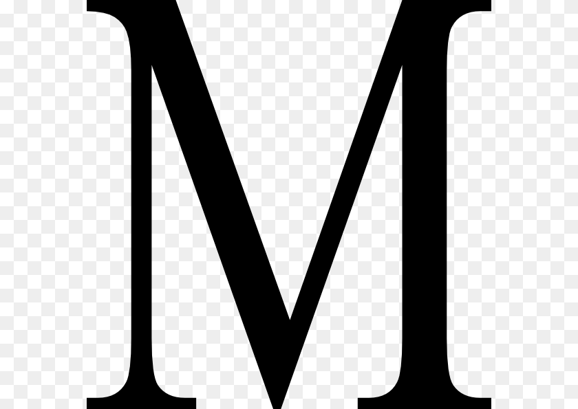 Letter M Clipart, Logo, Smoke Pipe Sticker PNG