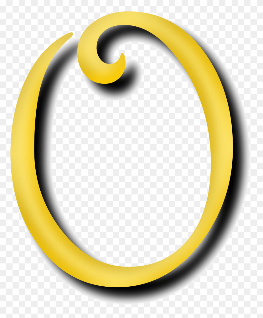 1773x2169 Letter O Transparent Image Letter O Transparent, Banana, Fruit, Plant HD PNG Download