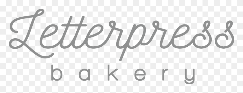1390x470 Letterpress Bakery Calligraphy, Text, Alphabet, Handwriting HD PNG Download