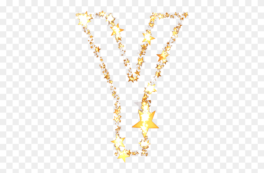 369x493 Letters Abc Star Christmas Festive Decoration Chain, Tree, Plant, Lighting HD PNG Download