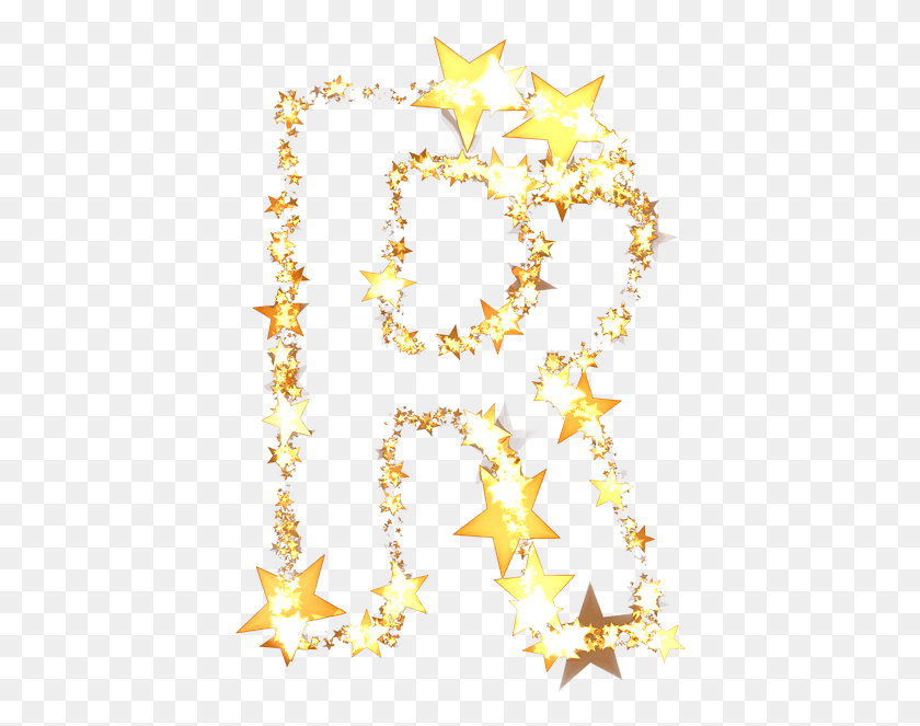 416x603 Letters Abc Star Christmas Festive Decoration Christmas Day, Alphabet, Text, Lighting HD PNG Download