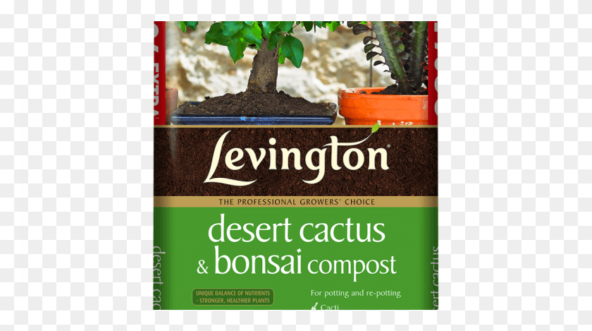 1200x630 Levington Desert Cactus And Bonsai Compost Levington Ericaceous Compost, Potted Plant, Plant, Vase HD PNG Download