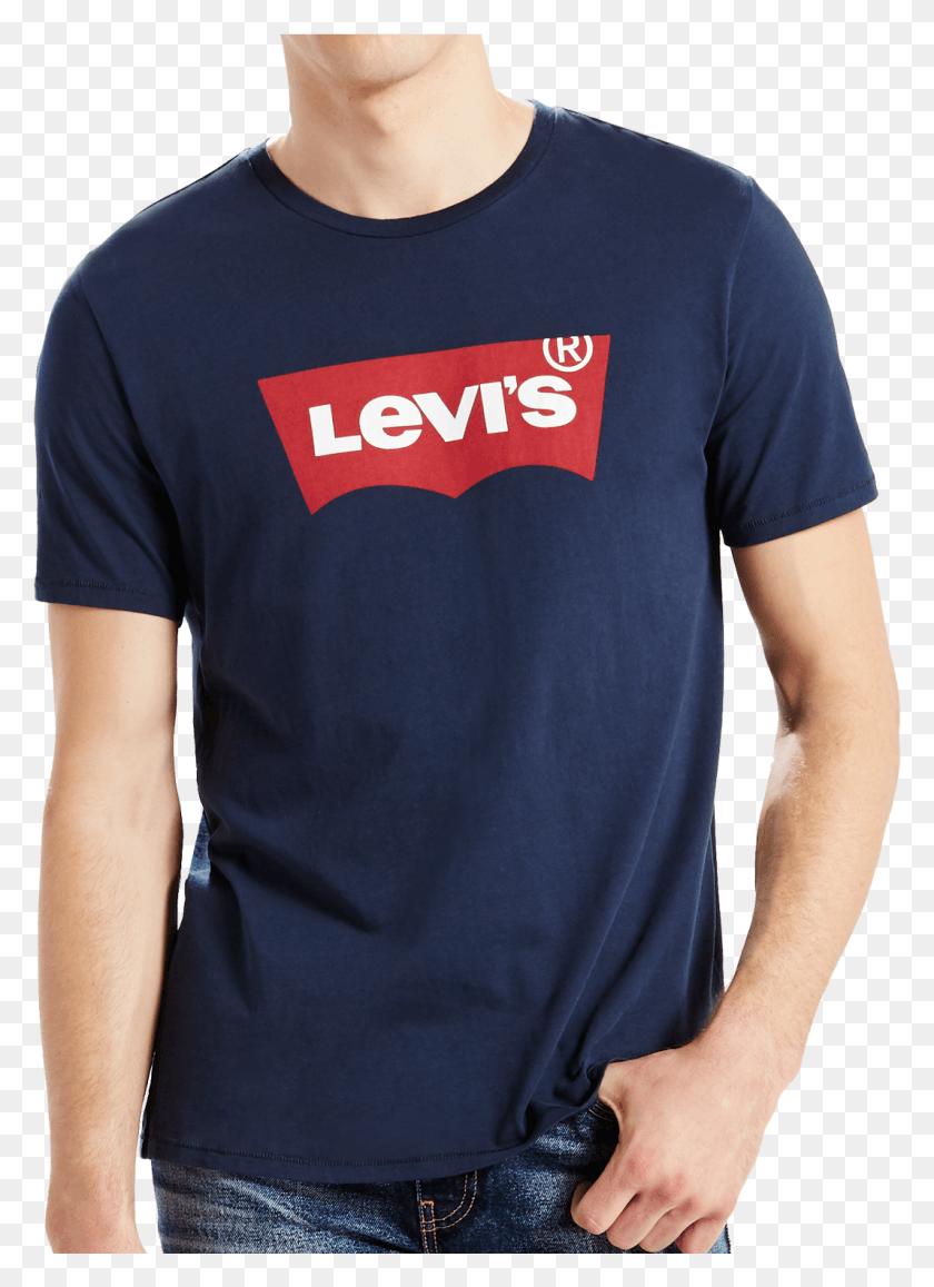 1067x1501 Descargar Pngcamisa Levis Navy Ss Batwing Frontansicht Levis 17783 Png