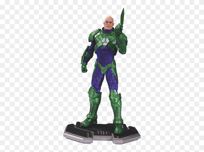 321x568 Lex Luthor Dc Icons 10 Dc Collectibles Statue Lex Luthor, Toy, Person, Human HD PNG Download