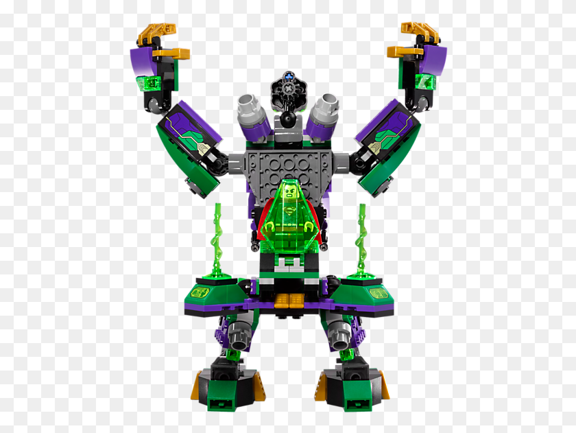 466x571 Descargar Png Lex Luthor Mech Takedown Lego Dc Super Villanos Lex Luthor Mech, Toy, Robot, Manga Larga Hd Png