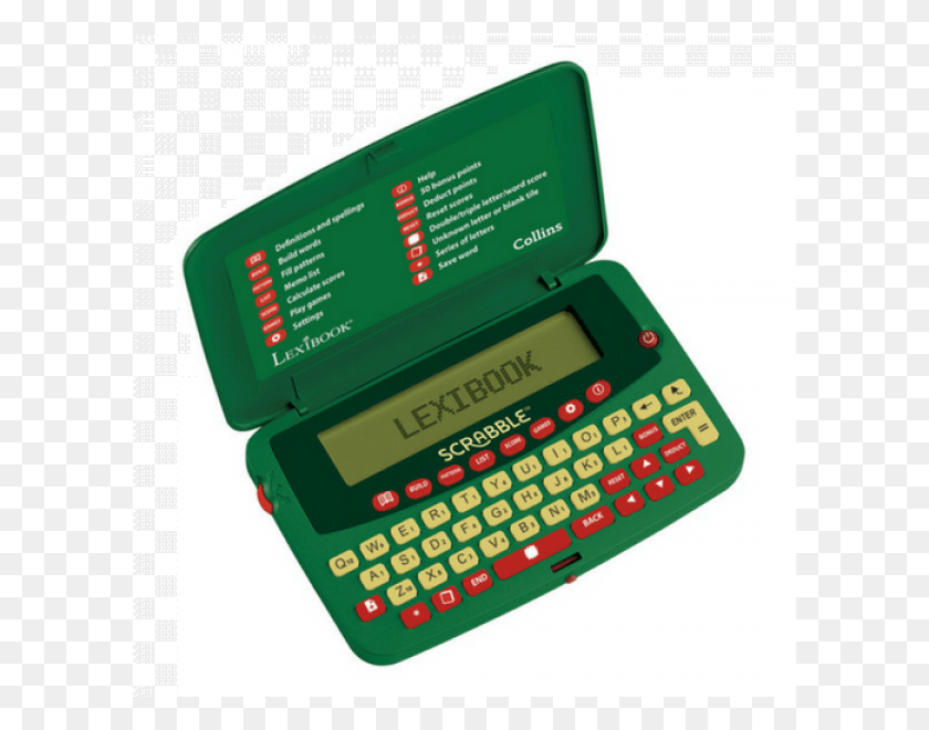 600x600 Lexibook Deluxe Electronic Scrabble Dictionary Dictionnaire Scrabble, Electronics, Calculator, Spoke HD PNG Download