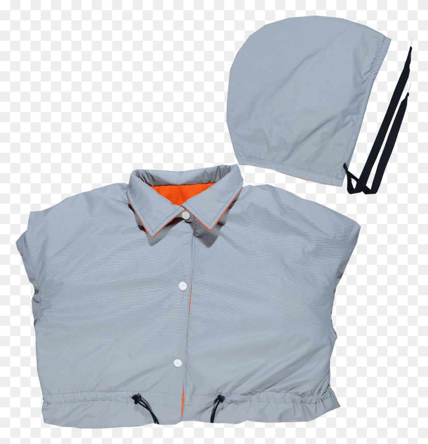 1582x1648 Lf Two Face Orange Hood, Clothing, Apparel, Shirt Descargar Hd Png