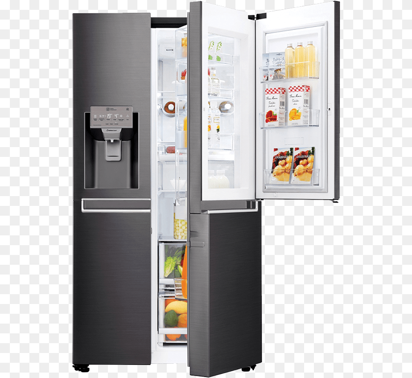 548x771 Lg 247 Side By Side, Appliance, Device, Electrical Device, Refrigerator Transparent PNG