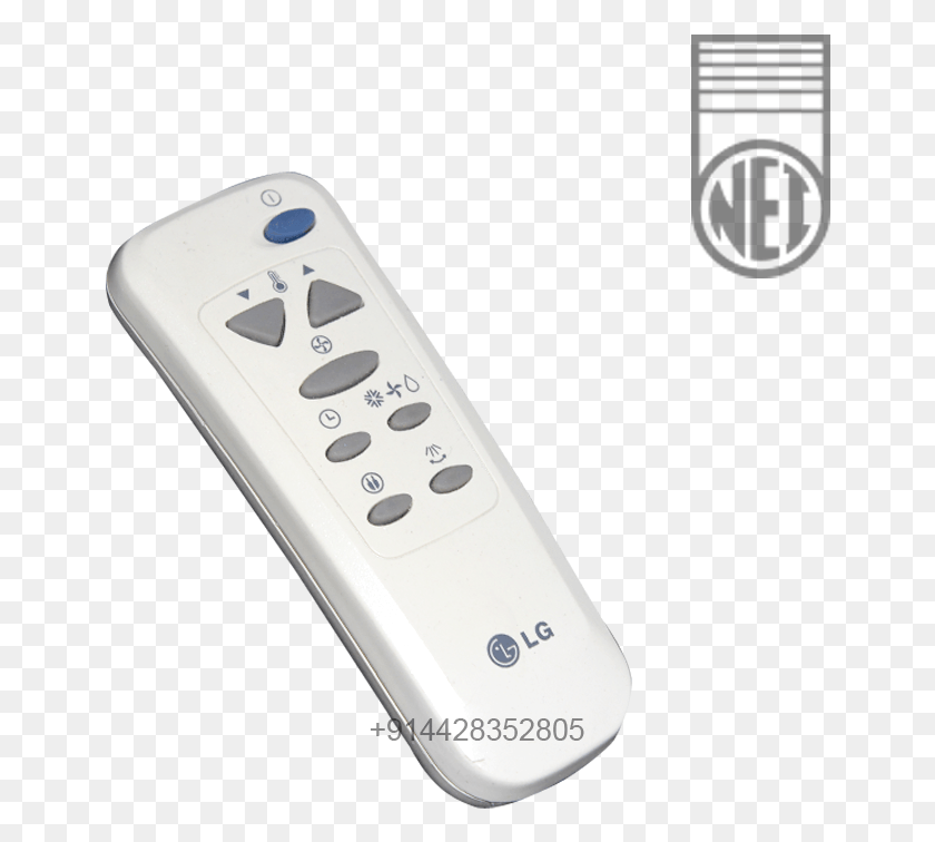652x696 Lg Ac Remote Controller Electronics, Remote Control HD PNG Download
