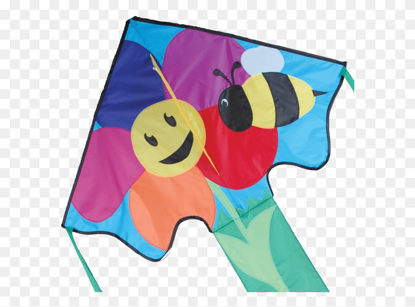 595x561 Lg Easy Flyer Bee And Flower Underpants, Flag, Symbol, Toy HD PNG Download