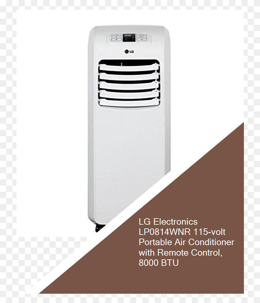 736x919 Lg Electronics Lp0814wnr 115 Volt Portable Air Conditioner Dehumidifier, Appliance, Dryer, Cooler HD PNG Download