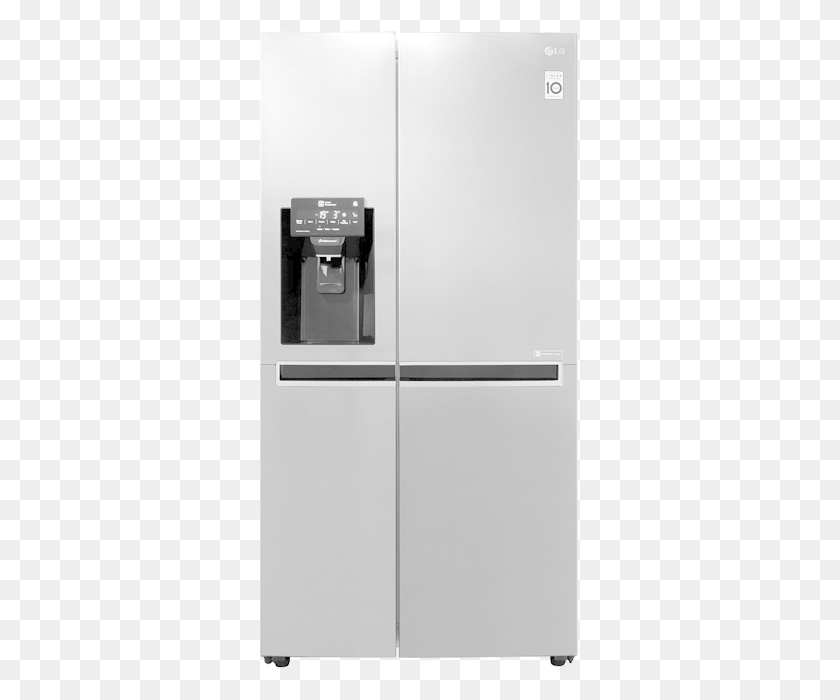 323x640 Lg Gsl761pzxv American Fridge Freezer Refrigerator, Appliance HD PNG Download