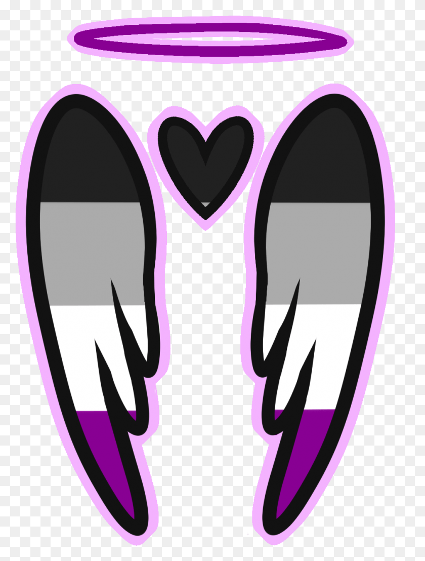 941x1265 Lgbt Angel Wings Stickers Tumblr Gay, Clothing, Apparel, Hand HD PNG Download
