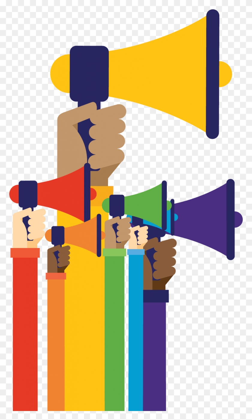 851x1465 Lgbtq Graphics, Horn, Brass Section, Musical Instrument HD PNG Download