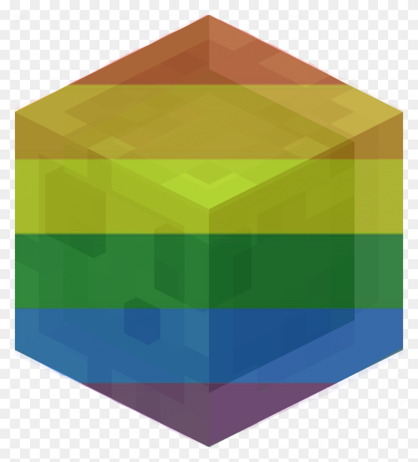 921x1024 Descargar Png / Lgbtqa Minecraft Slimes Triángulo, Diamante, Piedra Preciosa Hd Png