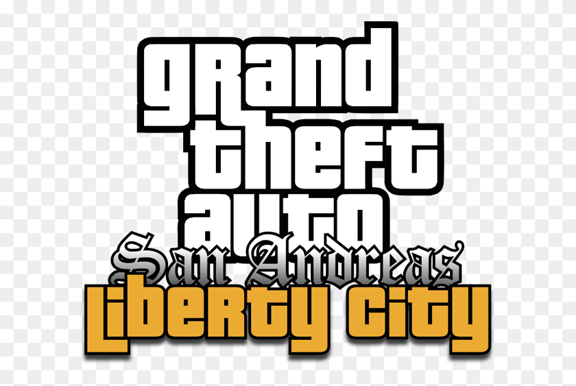 609x503 Descargar Png Liberty City Mod Para Grand Theft Auto Liberty City Gta Sa, Grand Theft Auto, Texto Hd Png