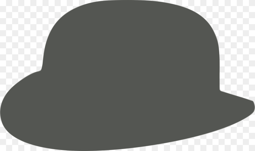 Library Library Bowler Silhouette At Getdrawings Hat, Clothing, Hardhat, Helmet, Sun Hat Clipart PNG