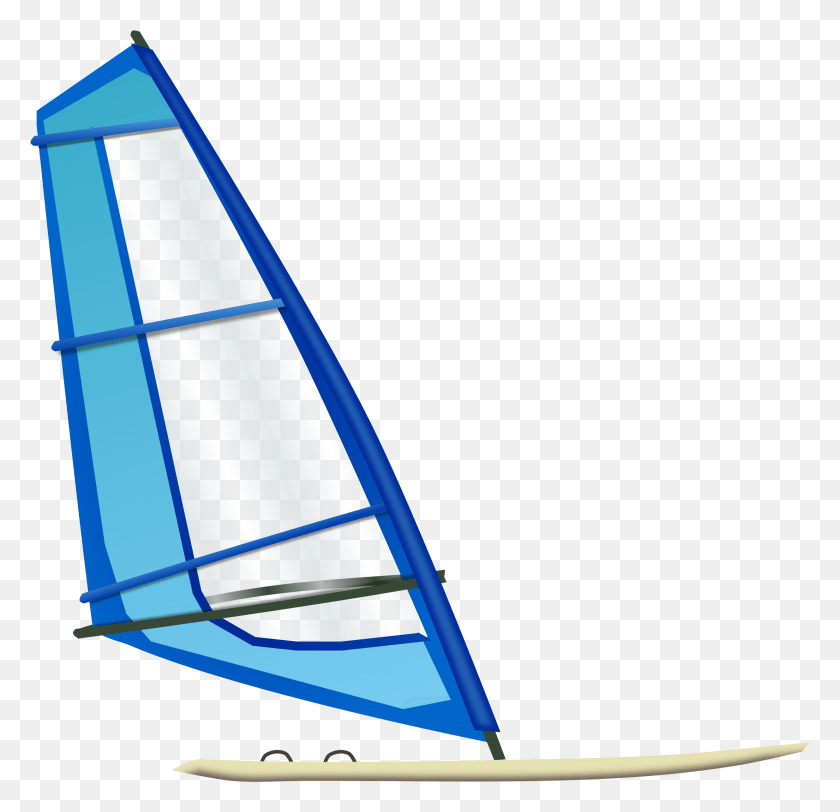 2470x2383 Library Library Sail Clipart Wind Surfing Wind Surfing Board, Watercraft, Vehicle, Transportation HD PNG Download