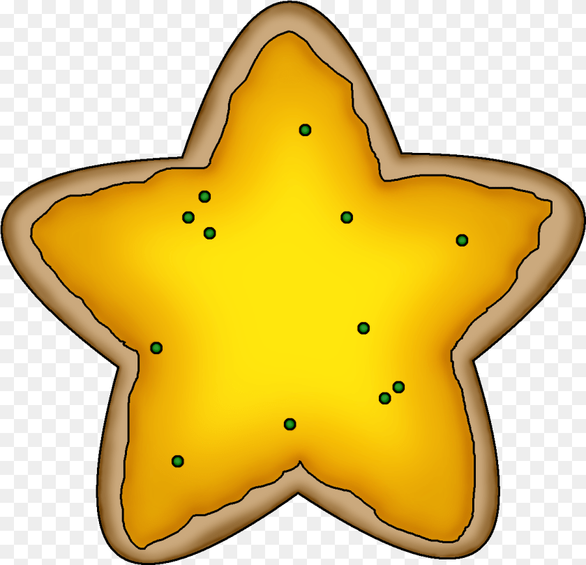 1154x1112 Library Of Christmas Star Cookie Vector Star Cookie Star Symbol, Symbol, Animal, Fish Clipart PNG