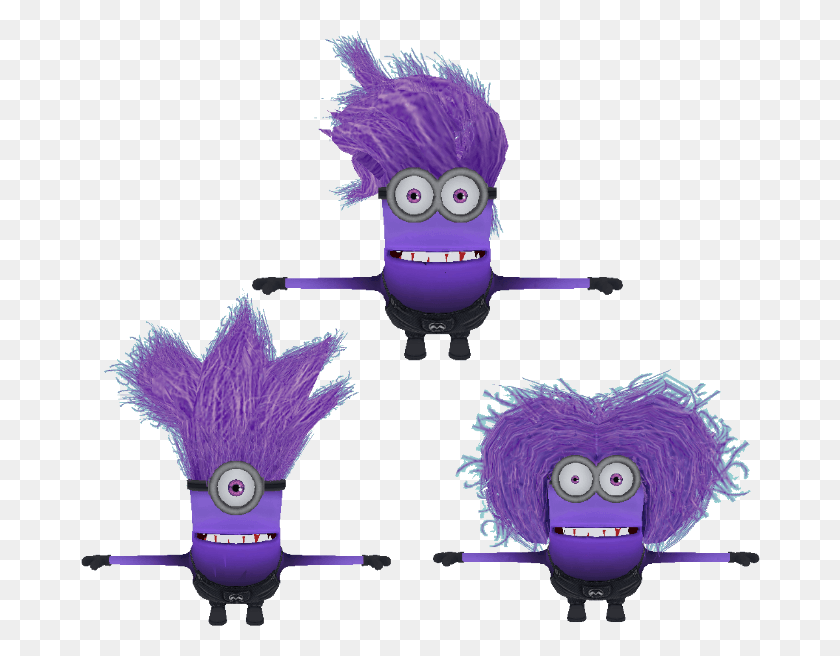 680x596 Library Purple Minion For Free Minion Rush Evil Minion, Toy, Light, Robot HD PNG Download