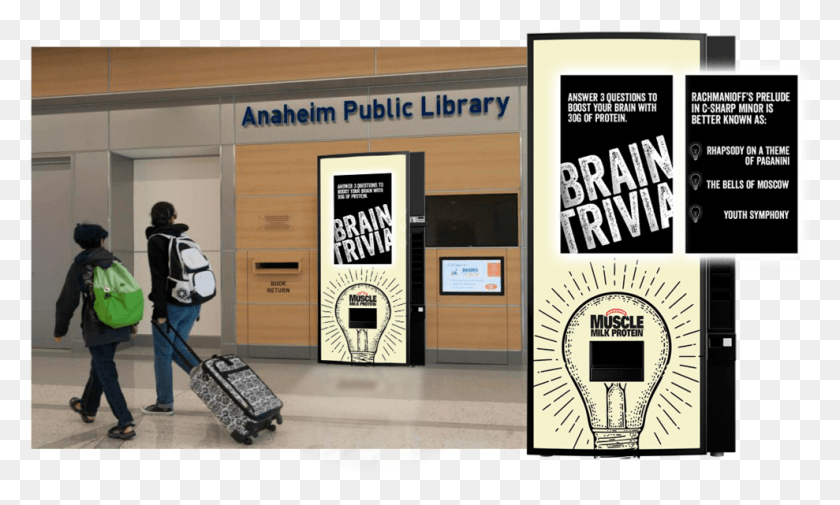 989x565 Library Vending Banner, Person, Human, Shoe Descargar Hd Png