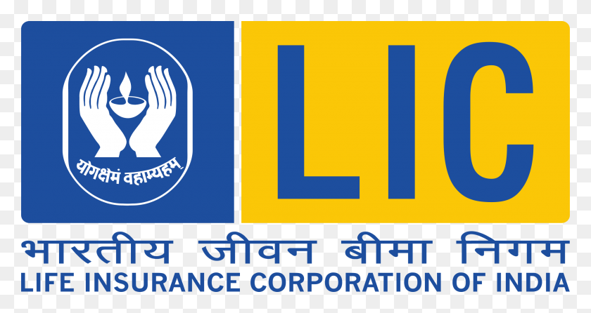 2400x1188 Lic Logo Transparent Lic Logo In, Text, Symbol, Trademark HD PNG Download