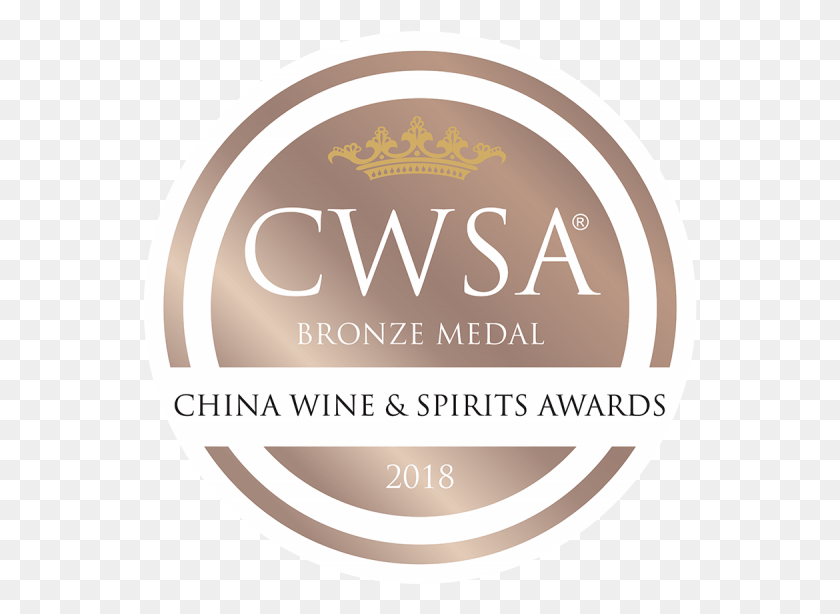 555x554 License To Print Cwsa 2018 Bronze Medal Crowfoot Liquor, Label, Text, Sticker HD PNG Download