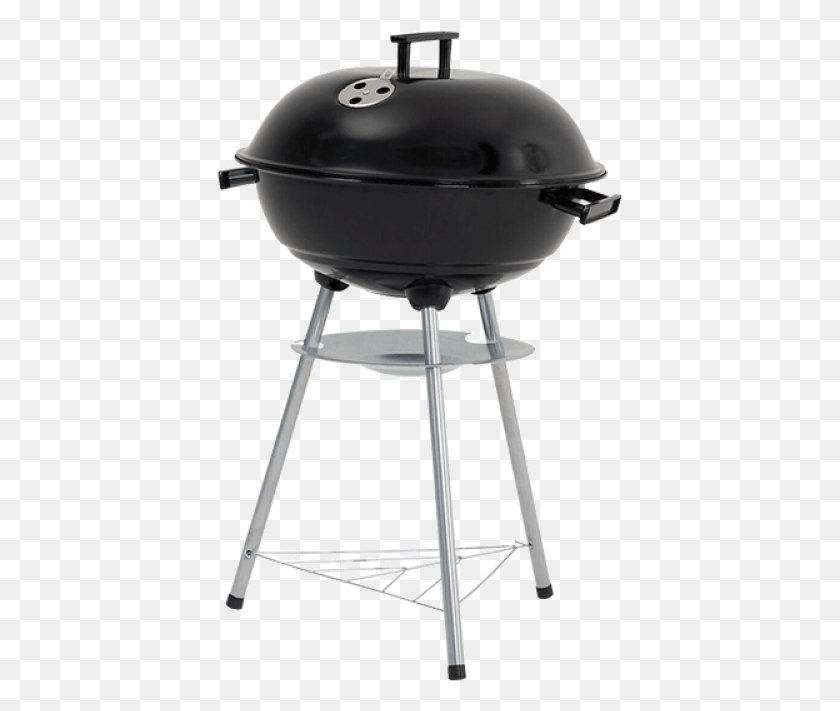 407x651 Lifestyle 17 Kettle Charcoal Bbq Grill Gamma Barbecue, Furniture, Bowl, Meal HD PNG Download