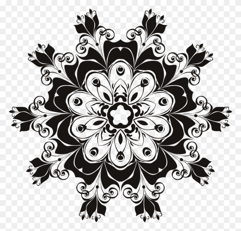 782x750 Lifestyle Clipart Black And White Portable Network Graphics, Floral Design, Pattern HD PNG Download