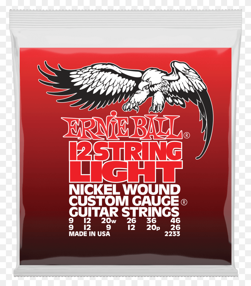1606x1855 Light 12 String Nickel Wound Electric Guitar Strings Ernie Ball, Poster, Advertisement, Flyer HD PNG Download