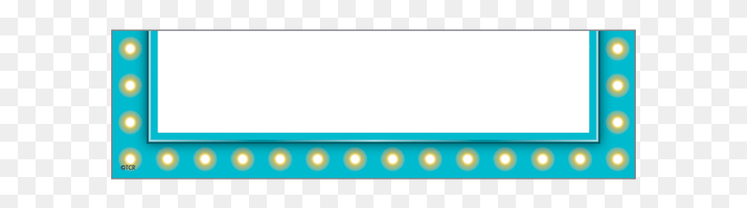591x175 Light Blue Marquee Magnetic Pockets Office Ruler, Monitor, Screen, Electronics HD PNG Download