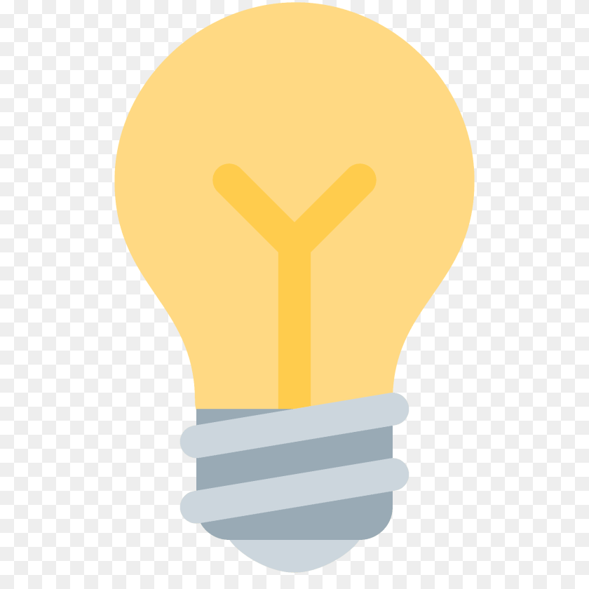 Light Bulb Emoji Lightbulb Clipart PNG