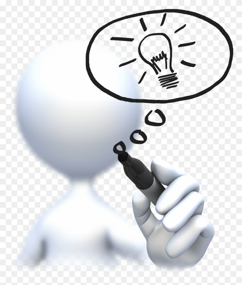 1332x1585 Лампочка Идея Голова Клипарт Панда Бесплатные Изображения Лидерства Подлинное Лидерство, Лампа, Палец Hd Png Download