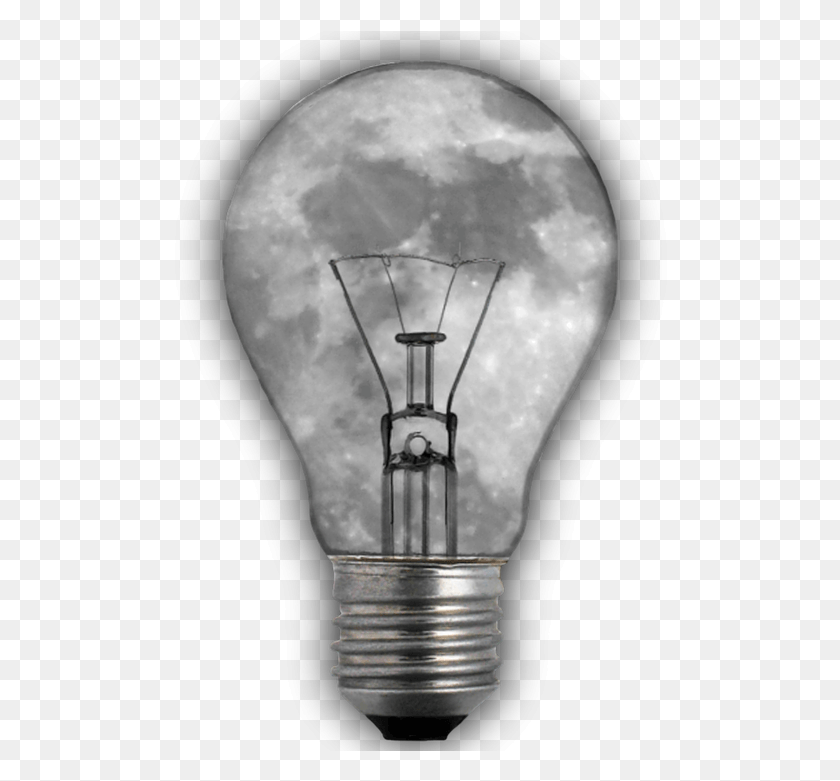 500x721 Light Bulb Moon Image Editing Isolated Images For Editing, Light, Outer Space, Night HD PNG Download