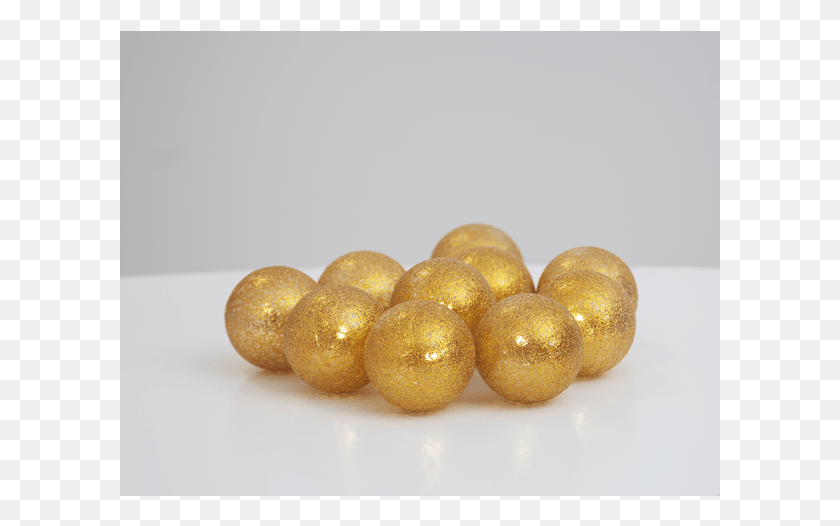 601x466 Light Chain Jolly Glitter Light Fruit, Gold, Sphere, Aluminium HD PNG Download