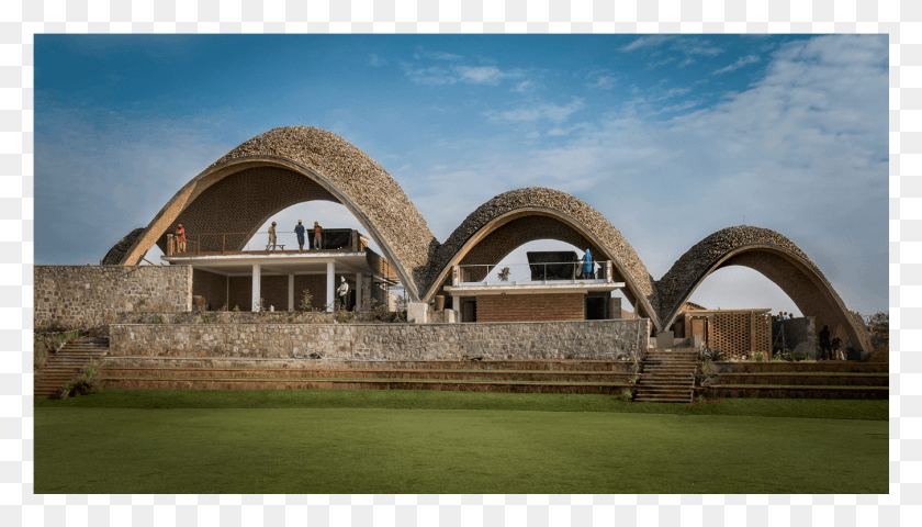 1351x729 Light Earth Designs Rwanda Traditional Architecture, Person, Building, Grass HD PNG Download