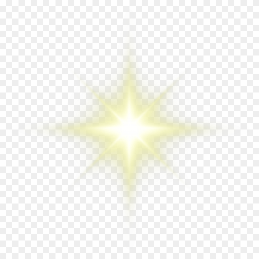 7509x7509 Light Effect Clip Art, Symbol, Star Symbol HD PNG Download