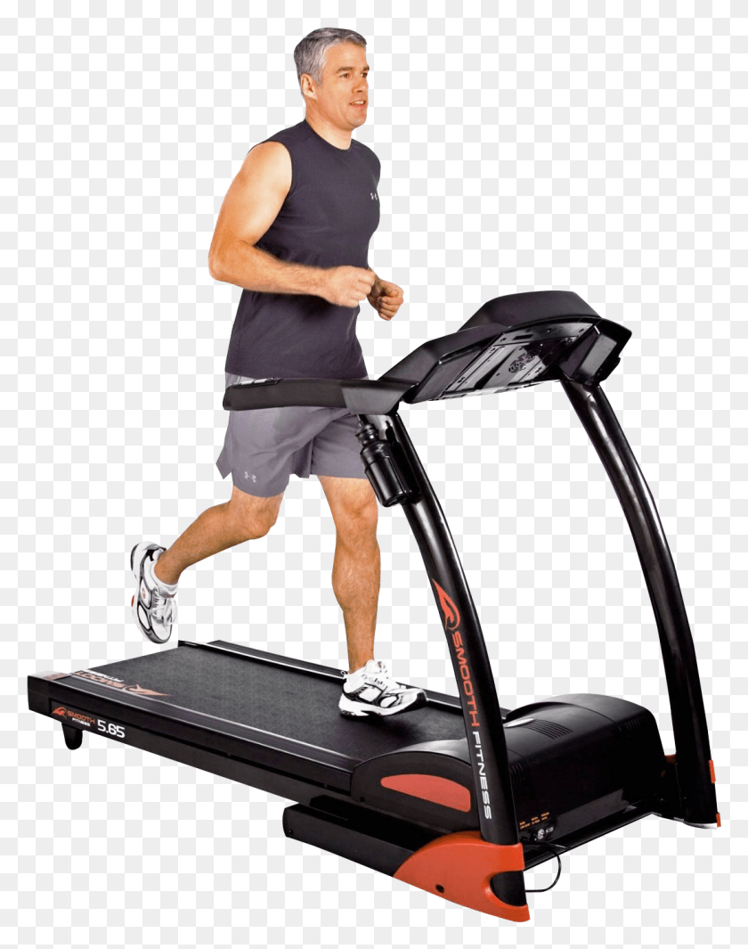 1095x1412 Light Jog On Treadmill, Person, Human, Working Out HD PNG Download