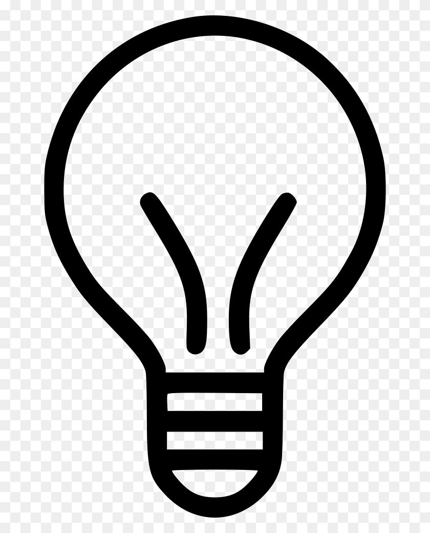 Light Off Comments Light Bulb Outline, Lightbulb, Scissors, Blade HD PNG Download