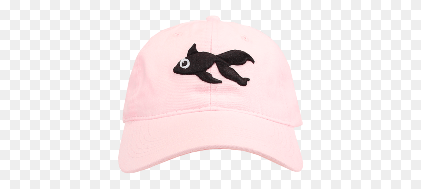 372x318 Light Pink Dad Hat Goldfish, Clothing, Apparel, Baseball Cap Descargar Hd Png