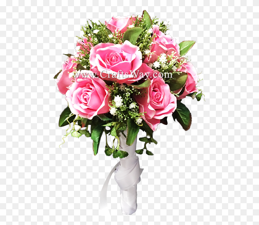 495x671 Descargar Png Ramo De Flores De Color Rosa Claro, Planta, Flor, Flor Hd Png