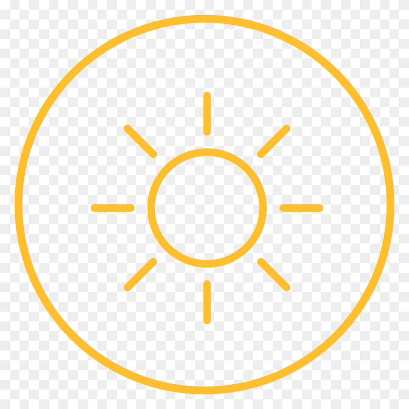 891x892 Light Sun Outline Color, Text, Symbol, Logo HD PNG Download