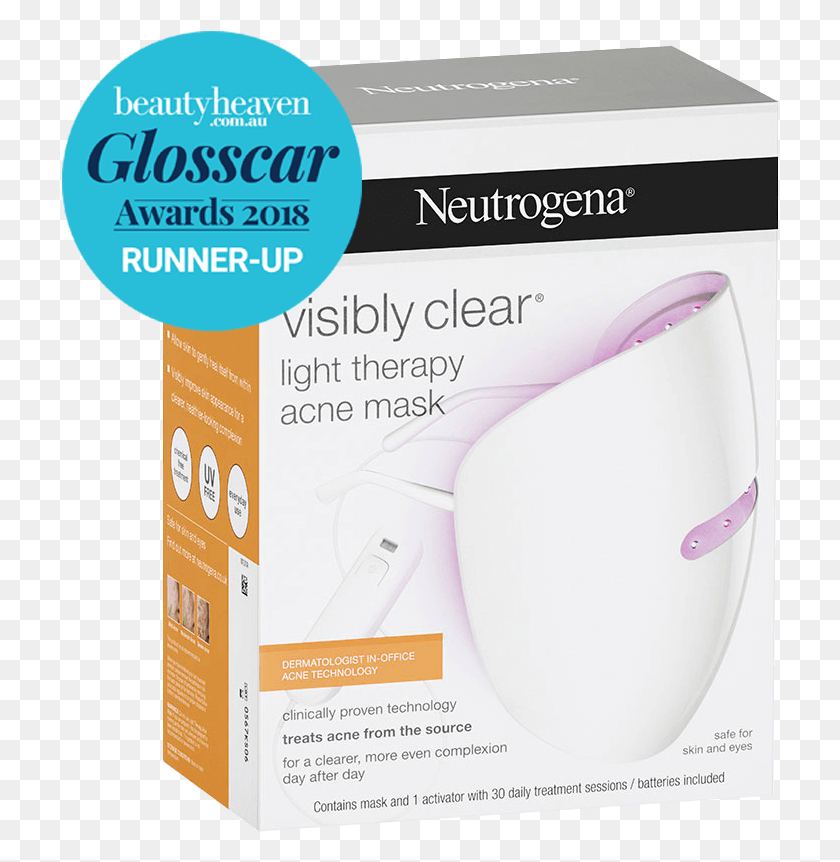 717x802 Light Therapy Mask Award Neutrogena, Flyer, Poster, Paper HD PNG Download