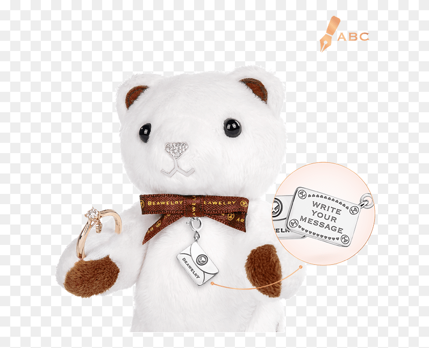 630x622 Lightbox Bear, Plush, Toy, Teddy Bear HD PNG Download